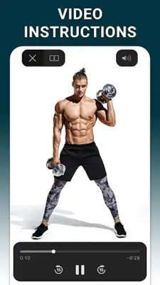 Dumbbell Workout in 30 days android App screenshot 2