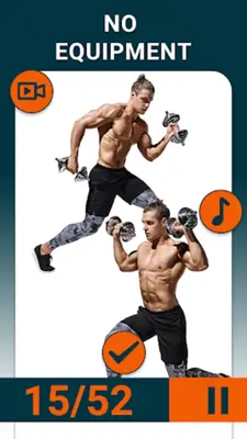 Dumbbell Workout in 30 days android App screenshot 6